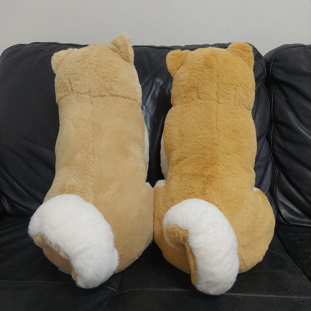 Amazon.co.jp: ほっこり秋田犬 まさきち ウルトラBIG ぬいぐるみ 2体